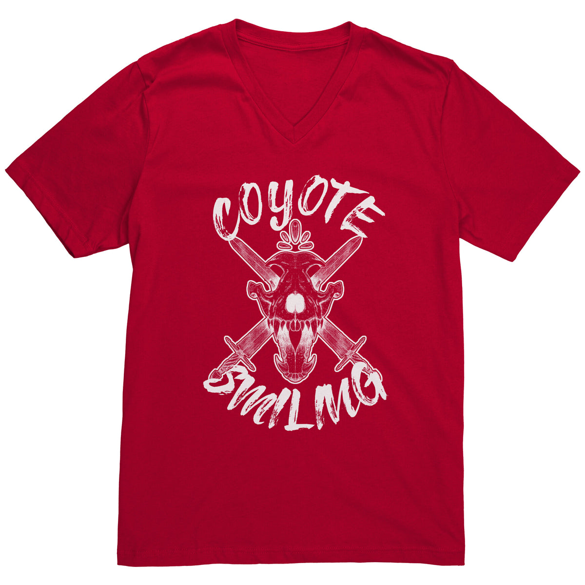 Coyote Smiling T-Shirt  - Gemmed Firefly