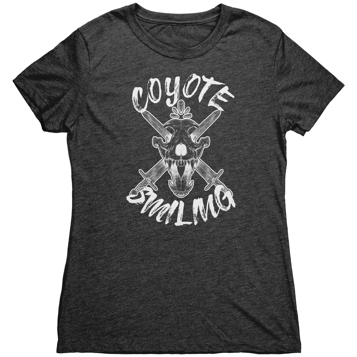 Coyote Smiling T-Shirt  - Gemmed Firefly