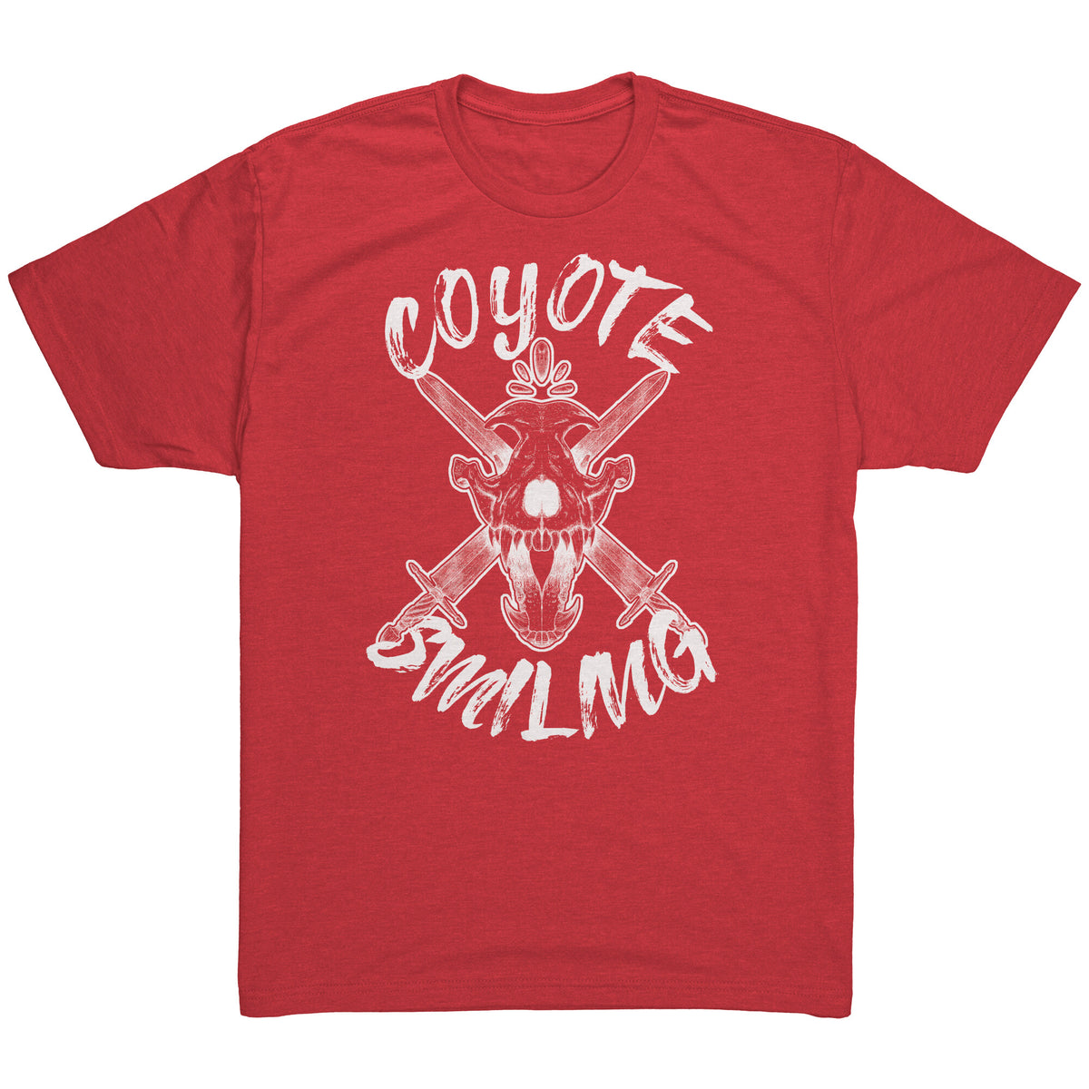 Coyote Smiling T-Shirt  - Gemmed Firefly