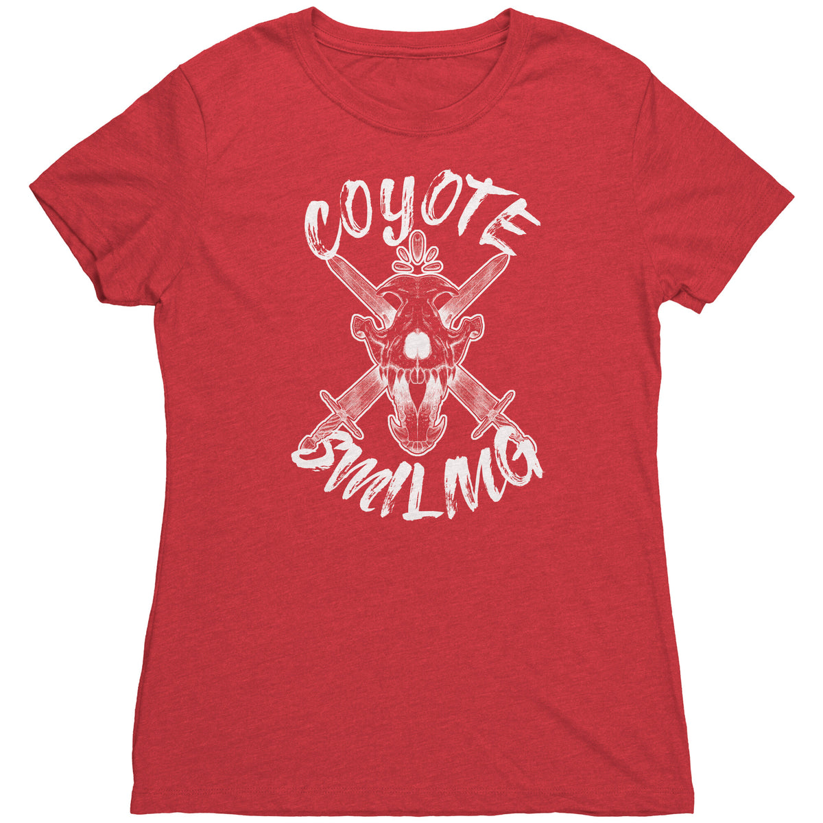Coyote Smiling T-Shirt  - Gemmed Firefly