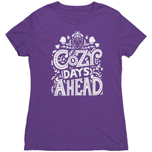 Cozy Days Ahead D20 T-shirt  - Gemmed Firefly