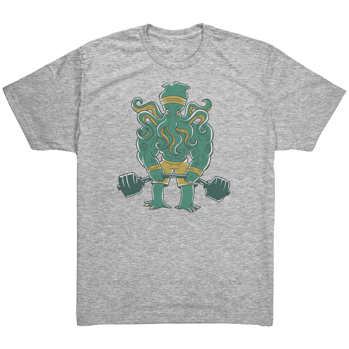 Cthuletics Cthulhu T-shirt  - Gemmed Firefly