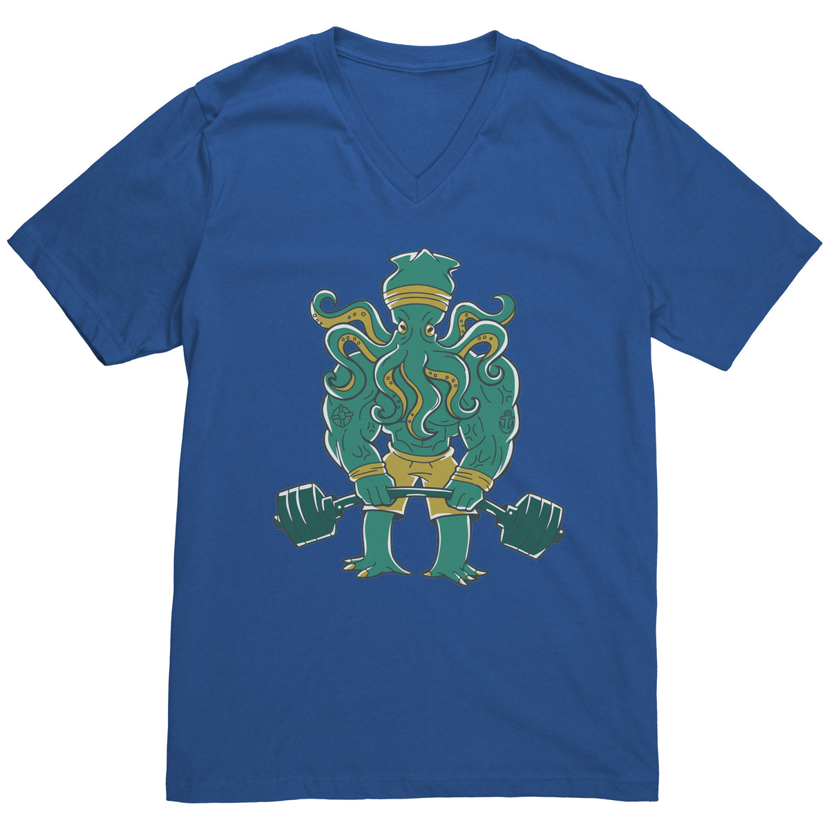 Cthuletics Cthulhu T-shirt  - Gemmed Firefly
