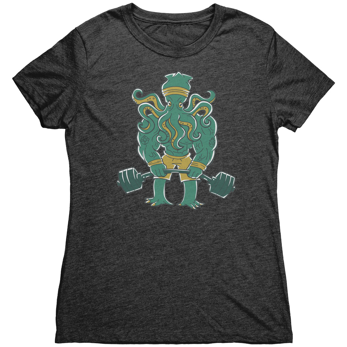 Cthuletics Cthulhu T-shirt  - Gemmed Firefly