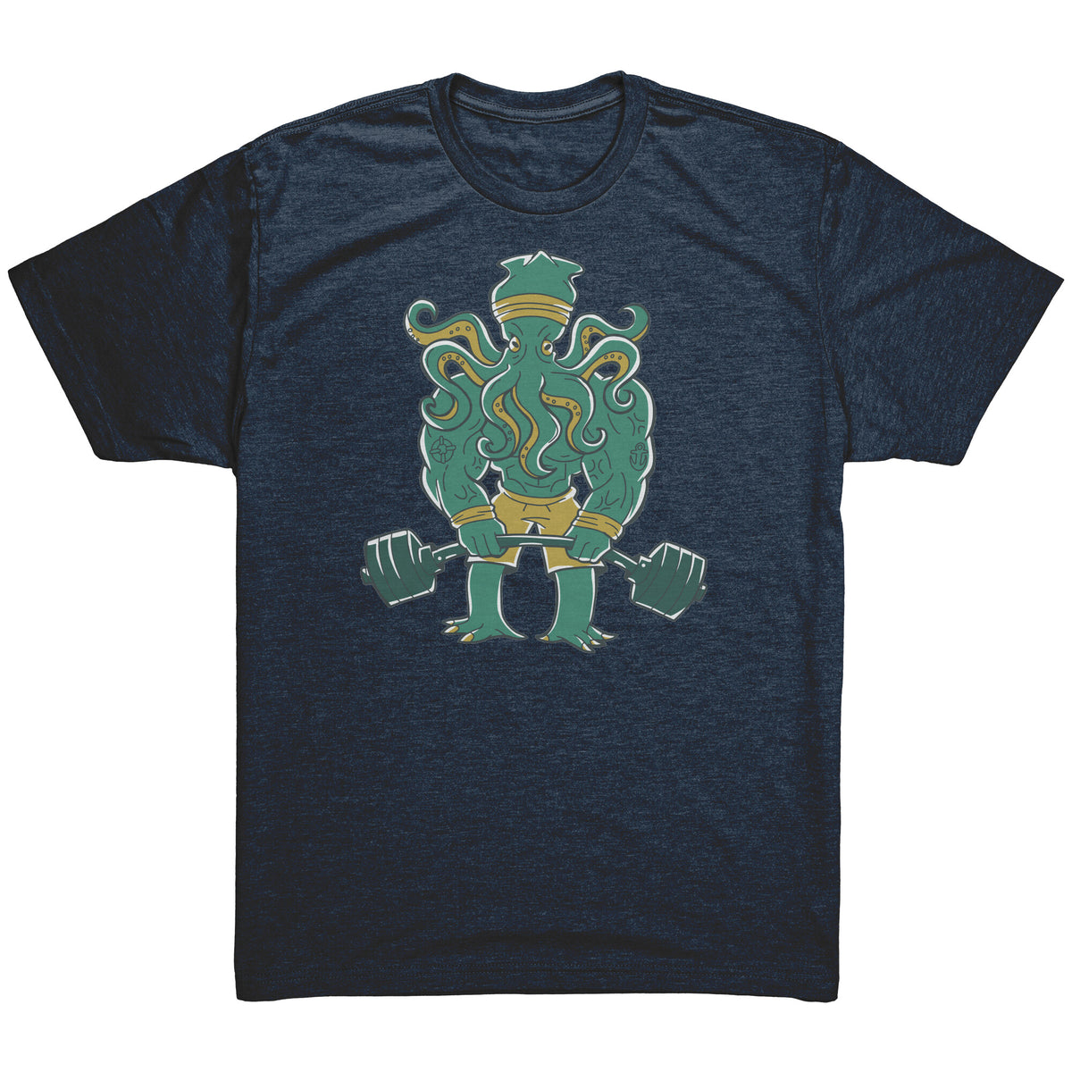 Cthuletics Cthulhu T-shirt  - Gemmed Firefly