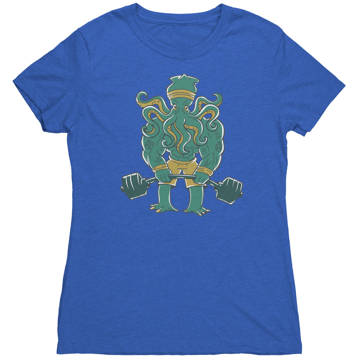 Cthuletics Cthulhu T-shirt  - Gemmed Firefly