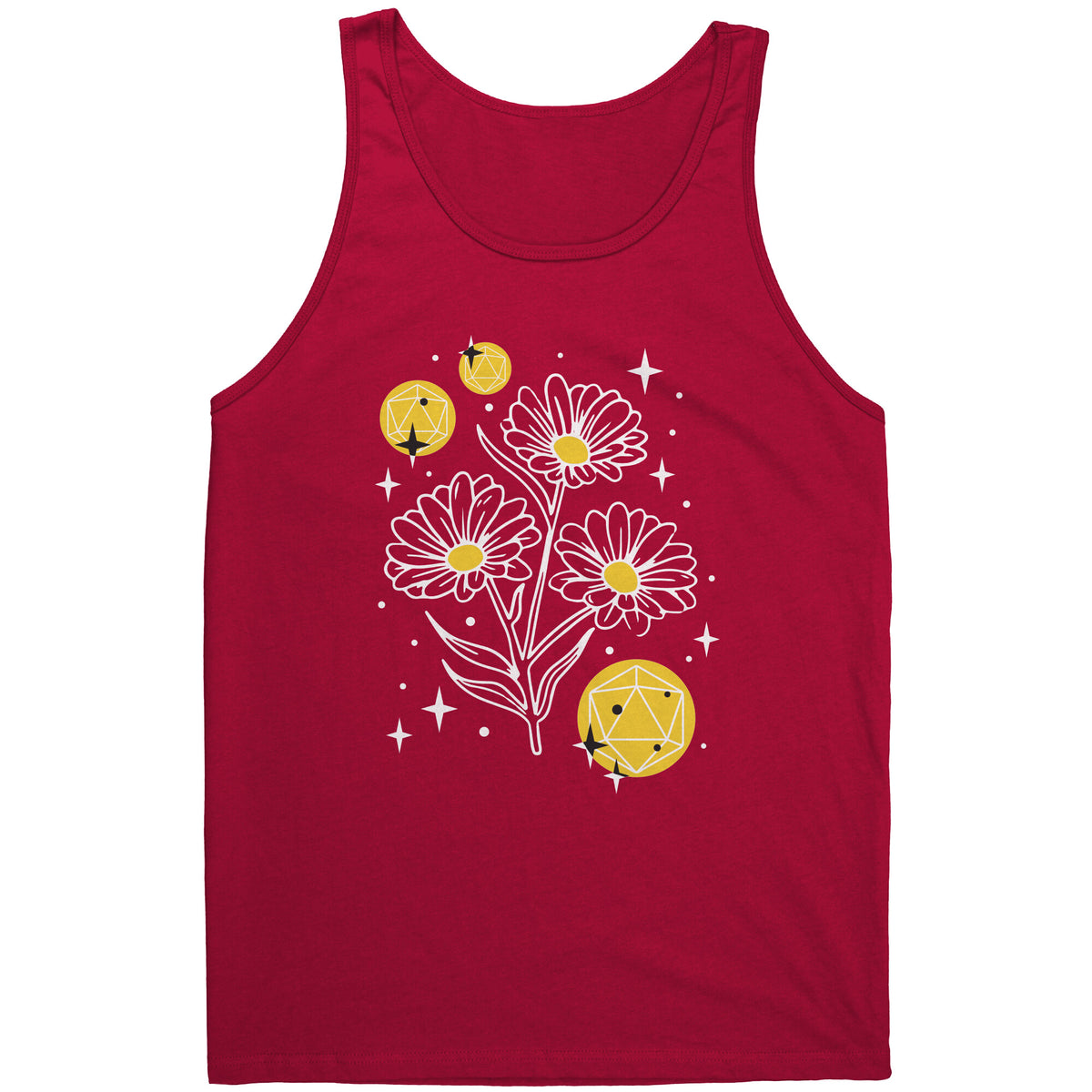 D20 Daisy Bliss T-shirt  - Gemmed Firefly