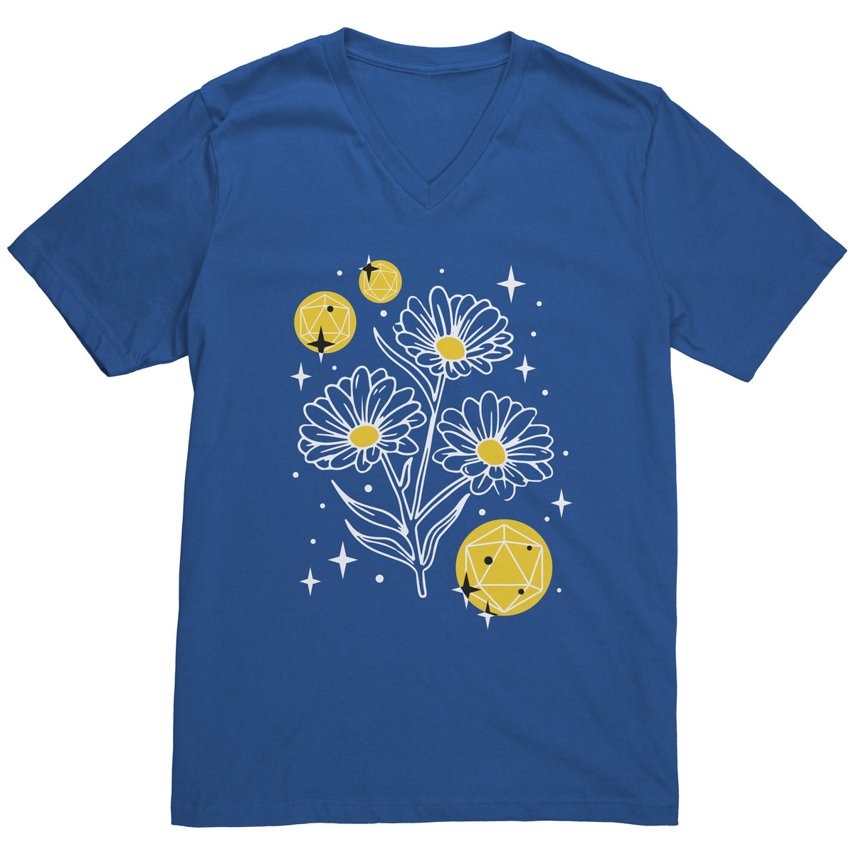 D20 Daisy Bliss T-shirt  - Gemmed Firefly