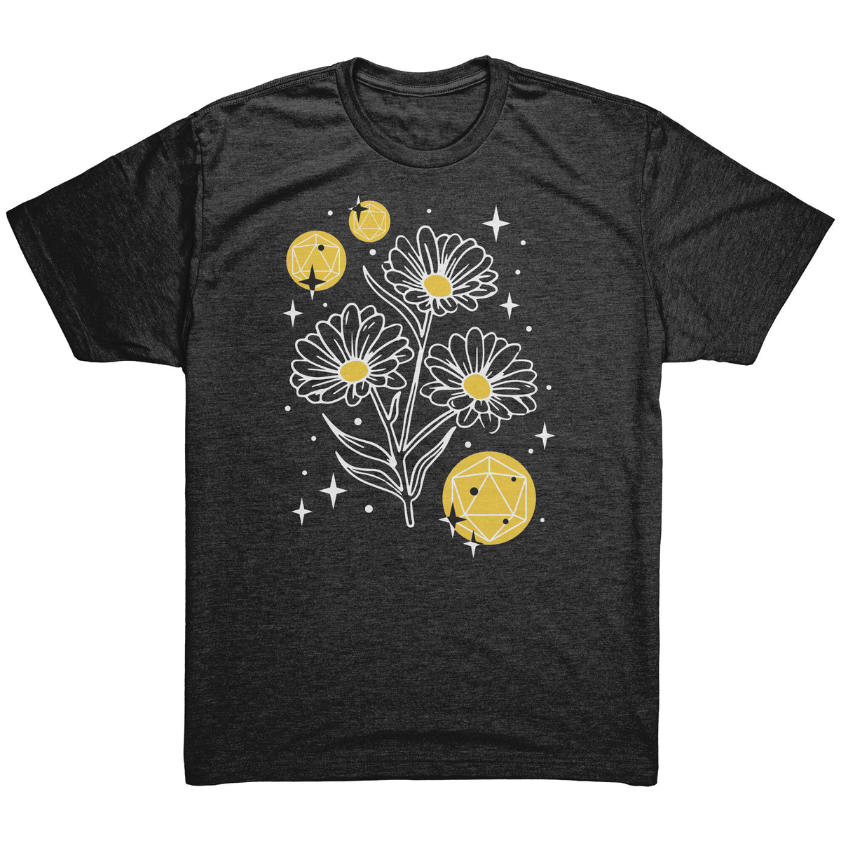 D20 Daisy Bliss T-shirt  - Gemmed Firefly