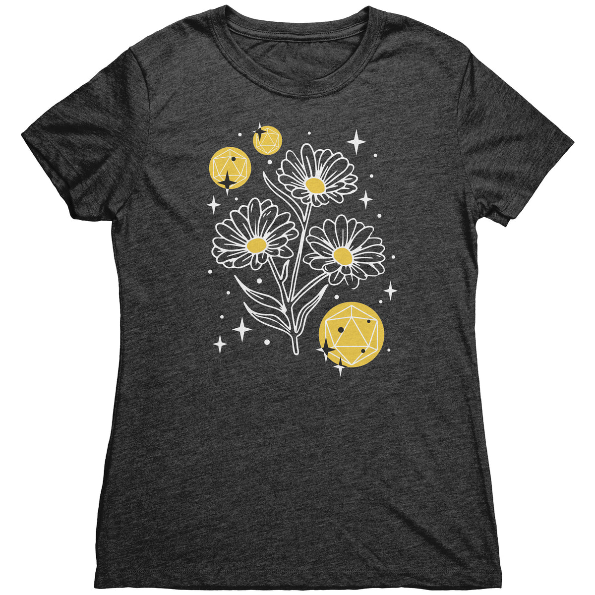 D20 Daisy Bliss T-shirt  - Gemmed Firefly