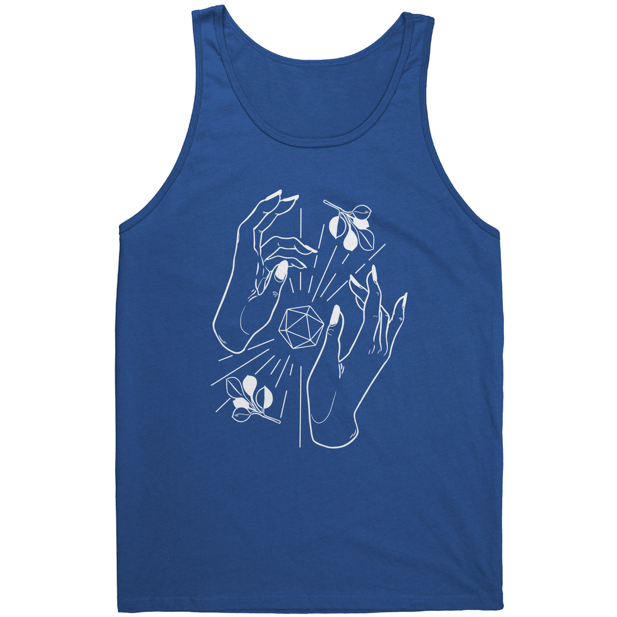 D20 Hex Magnificence T-shirt  - Gemmed Firefly