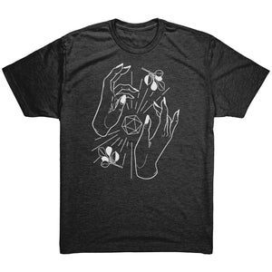 D20 Hex Magnificence T-shirt  - Gemmed Firefly