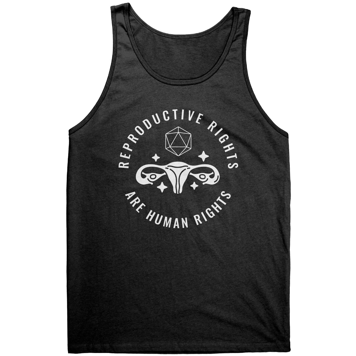 D20 Reproductive Rights T-shirt  - Gemmed Firefly