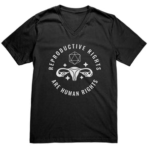 D20 Reproductive Rights T-shirt  - Gemmed Firefly