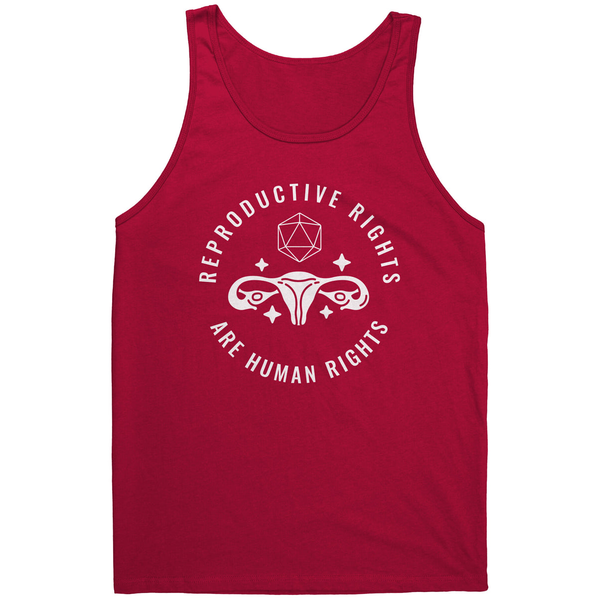D20 Reproductive Rights T-shirt  - Gemmed Firefly