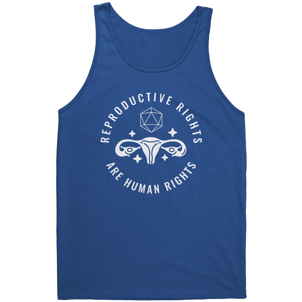 D20 Reproductive Rights T-shirt  - Gemmed Firefly