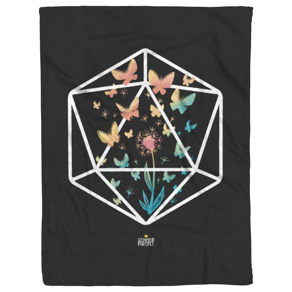 D20 Sanctuary Blanket Blankets  - Gemmed Firefly