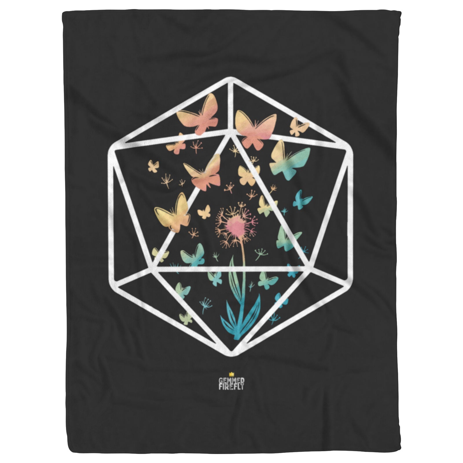 D20 Sanctuary Blanket Blankets  - Gemmed Firefly