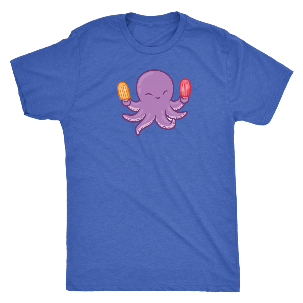 Octo-pops T-shirt  - Gemmed Firefly