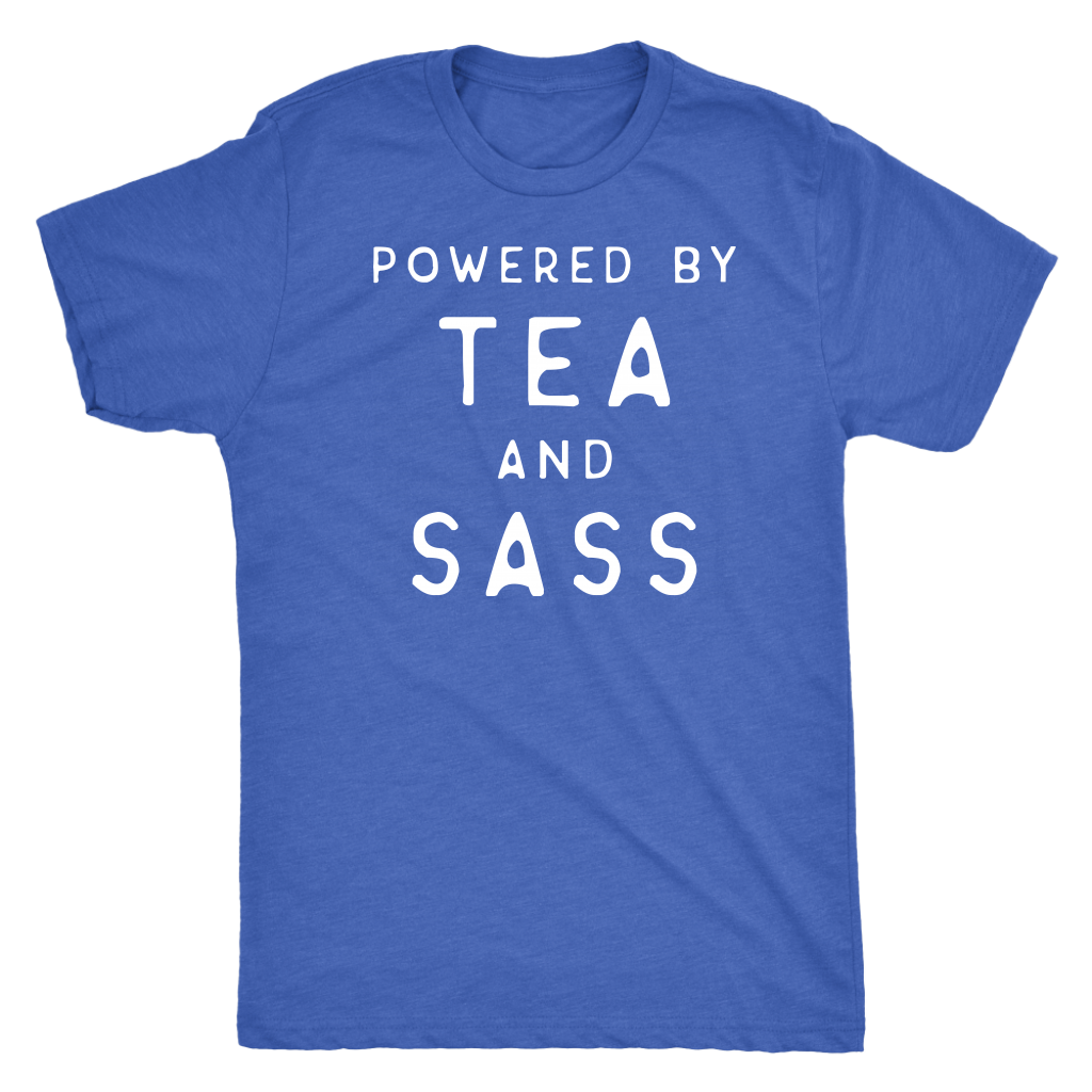 Powered by Tea and Sass T-shirt  - Gemmed Firefly