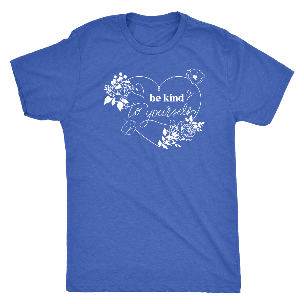 Be Kind to Yourself Heart T-shirt  - Gemmed Firefly
