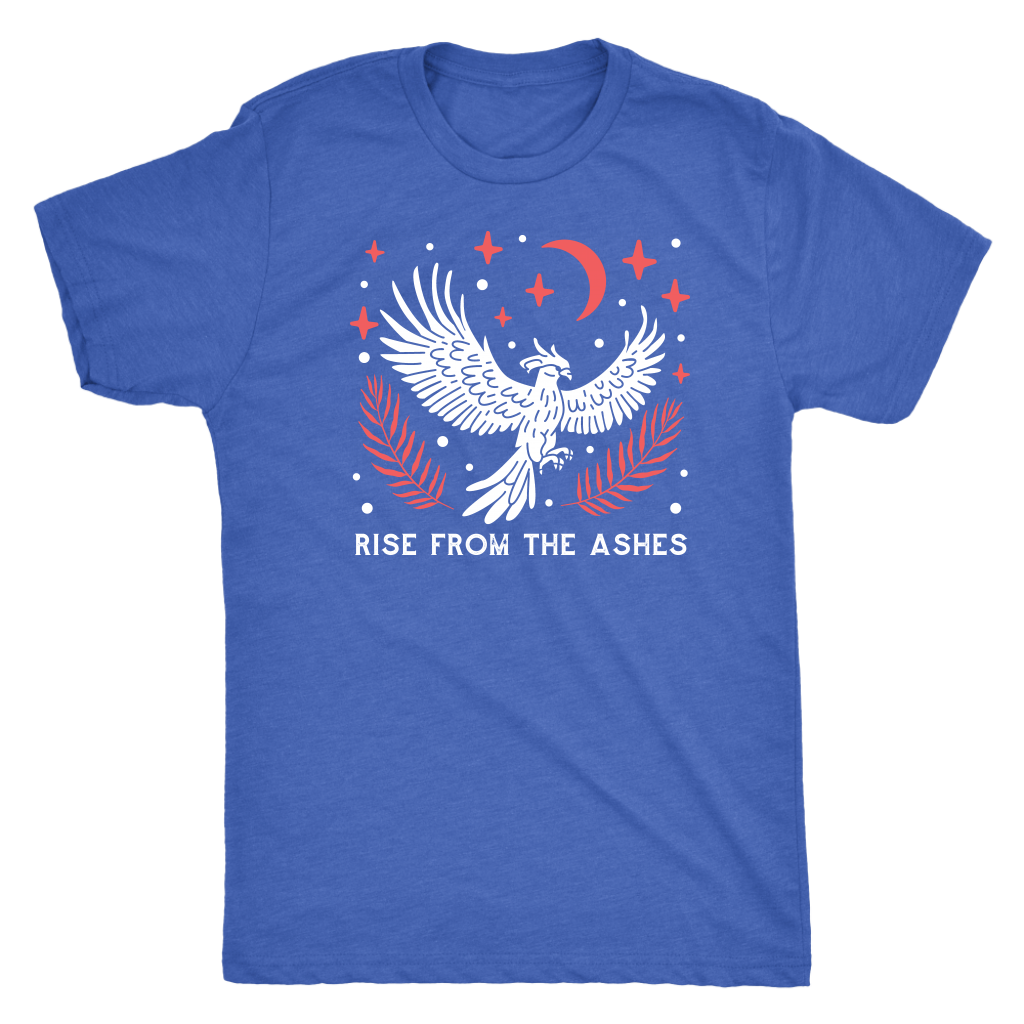 Rise from the Ashes Phoenix T-shirt  - Gemmed Firefly