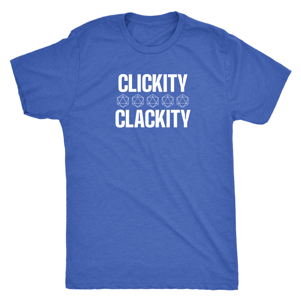 Clickity Clackity T-shirt  - Gemmed Firefly
