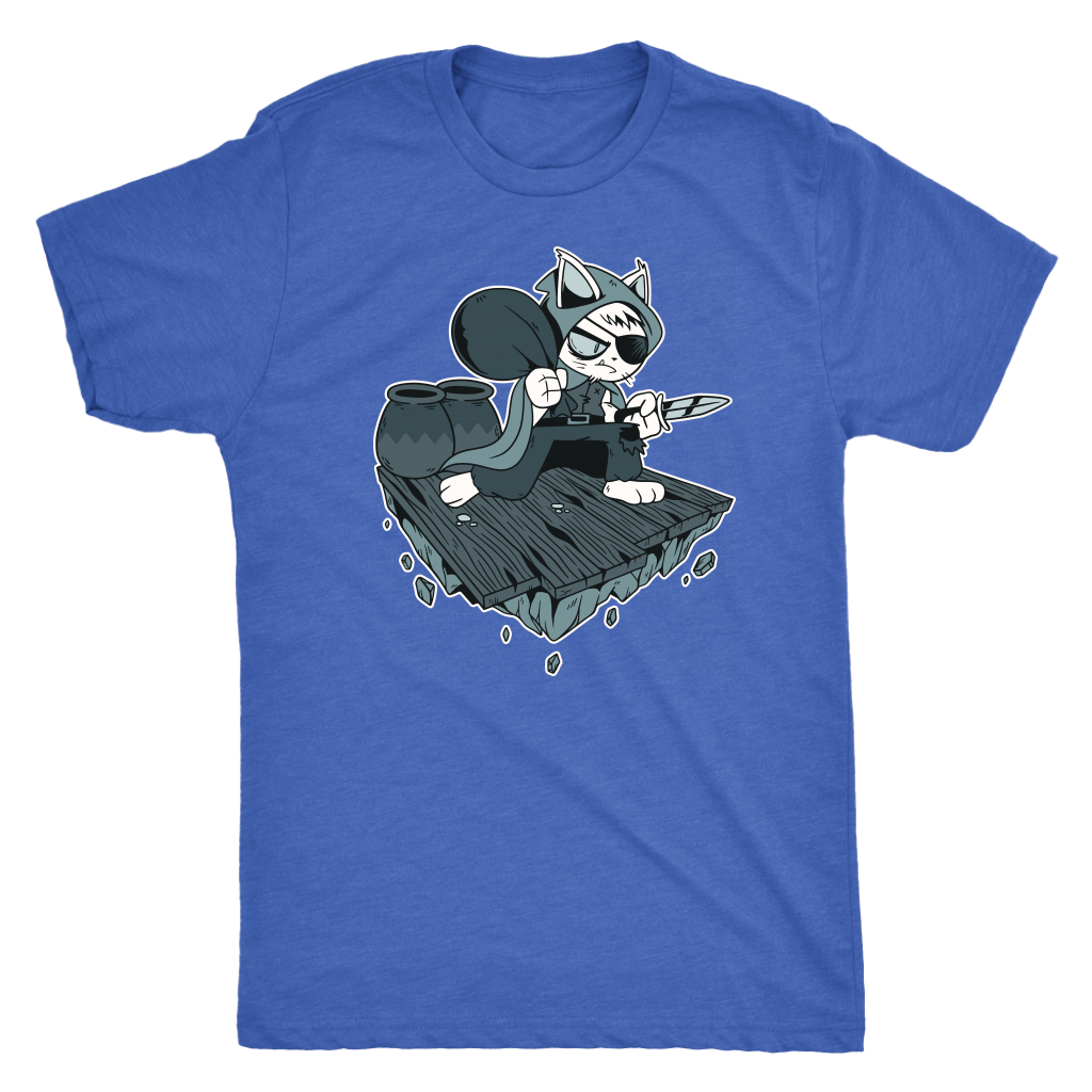 Cat Burglar T-shirt  - Gemmed Firefly
