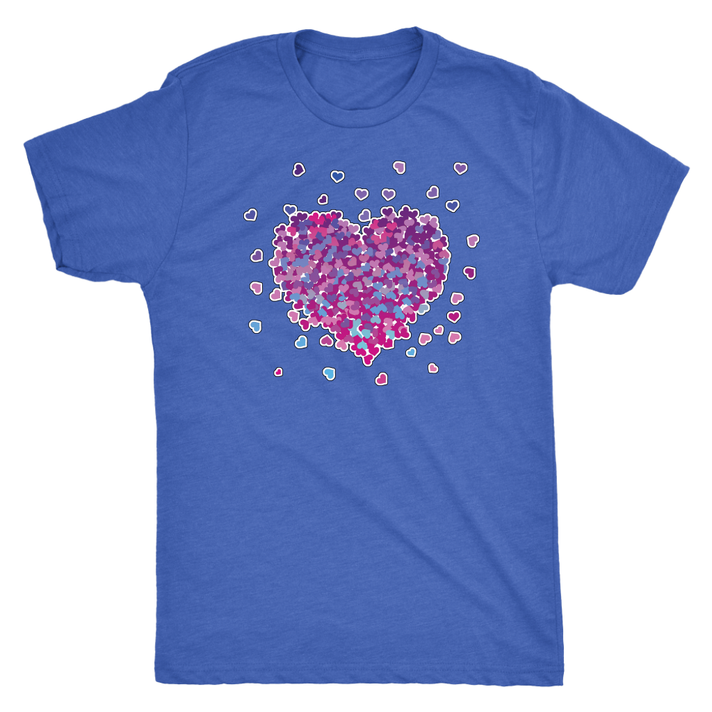 Heart Sticker Splash Shirt T-shirt  - Gemmed Firefly