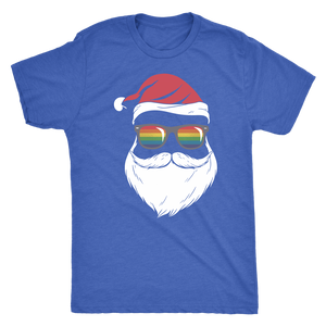LGBT PRIDE Santa Shirt T-shirt  - Gemmed Firefly