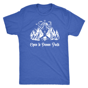 Open to Demon Pacts T-shirt  - Gemmed Firefly