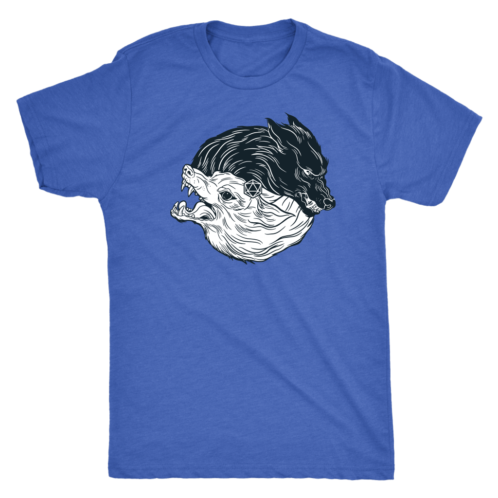 Two Wolves to Feed T-shirt  - Gemmed Firefly