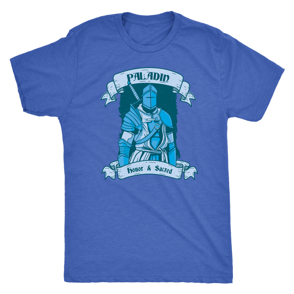 Paladin in Blue Vapor T-shirt  - Gemmed Firefly