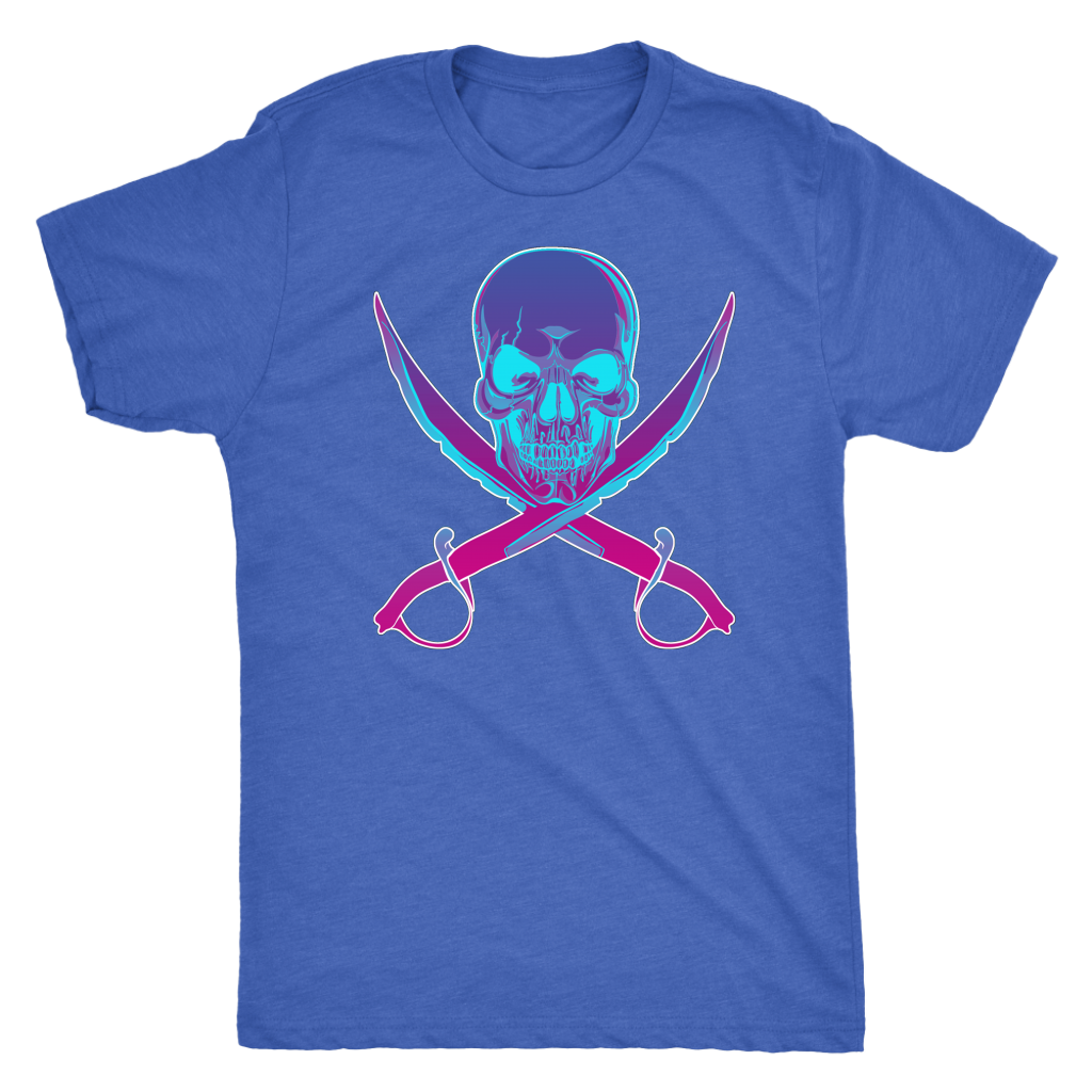 Vapor Modern Pirate Flag Shirt T-shirt  - Gemmed Firefly