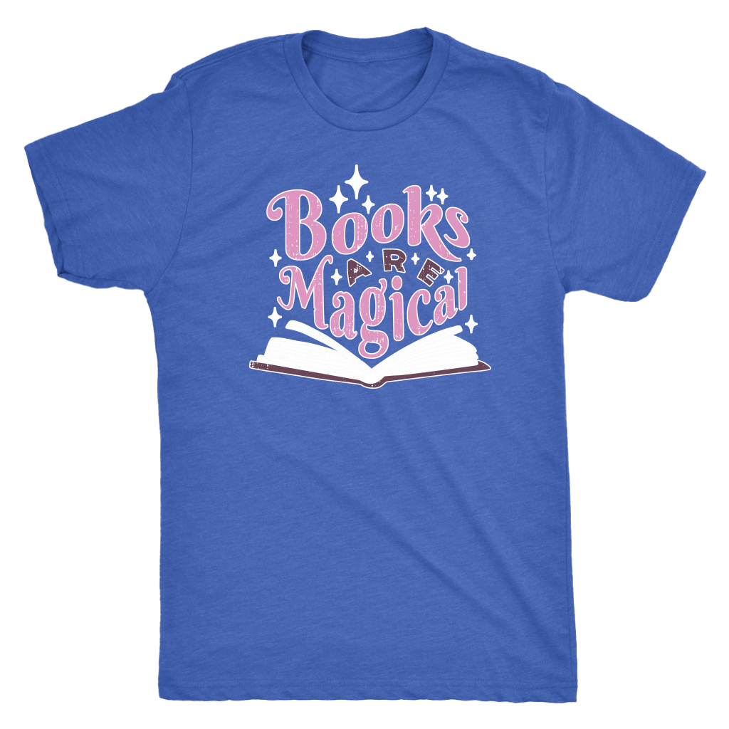 Books are Magical T-shirt  - Gemmed Firefly