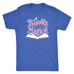 Books are Magical T-shirt  - Gemmed Firefly