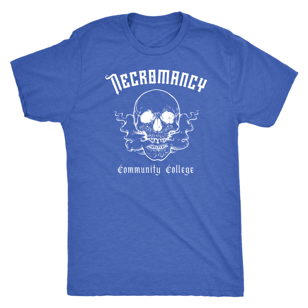 Necromancy Community College T-shirt  - Gemmed Firefly