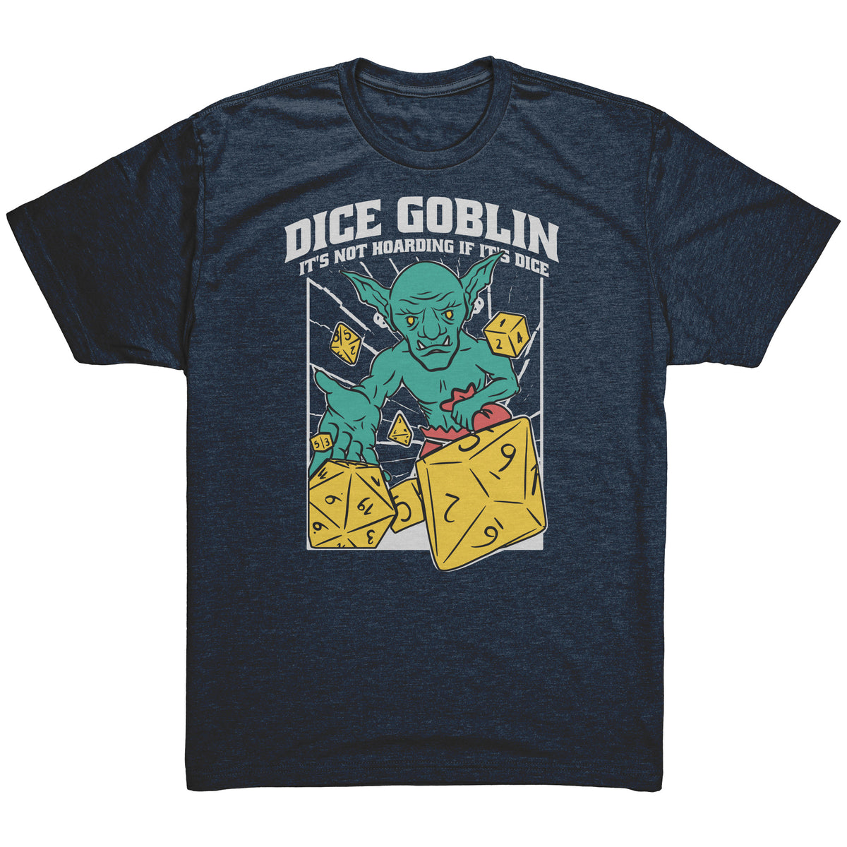 Dice Goblin T-shirt  - Gemmed Firefly