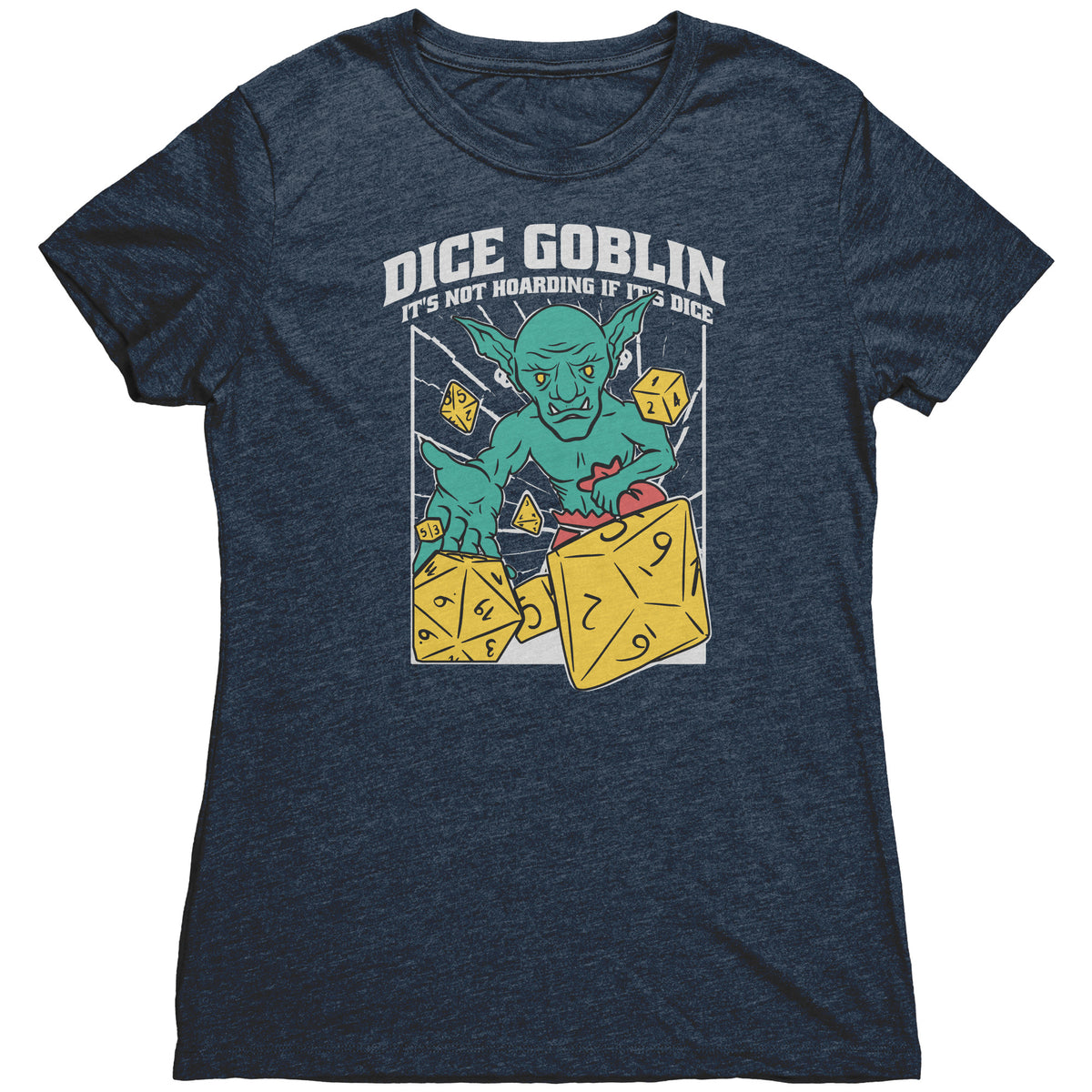Dice Goblin T-shirt  - Gemmed Firefly