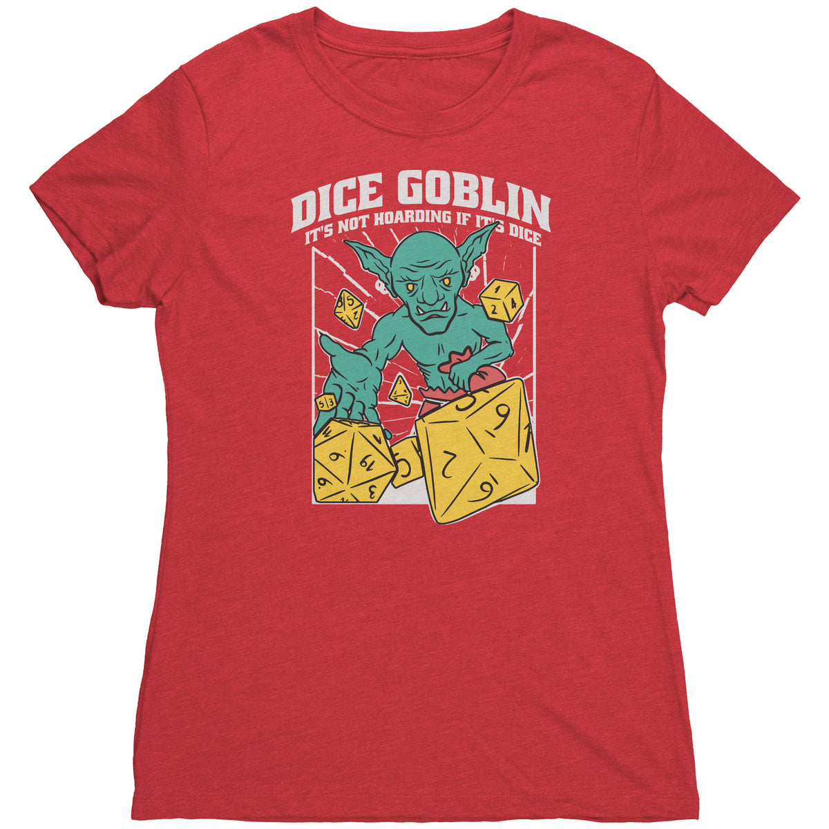 Dice Goblin T-shirt  - Gemmed Firefly