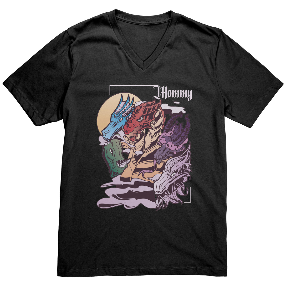 Dragon Mommy T-shirt  - Gemmed Firefly