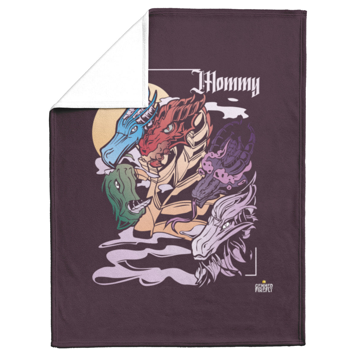 Dragon Mommy Blanket Blankets  - Gemmed Firefly