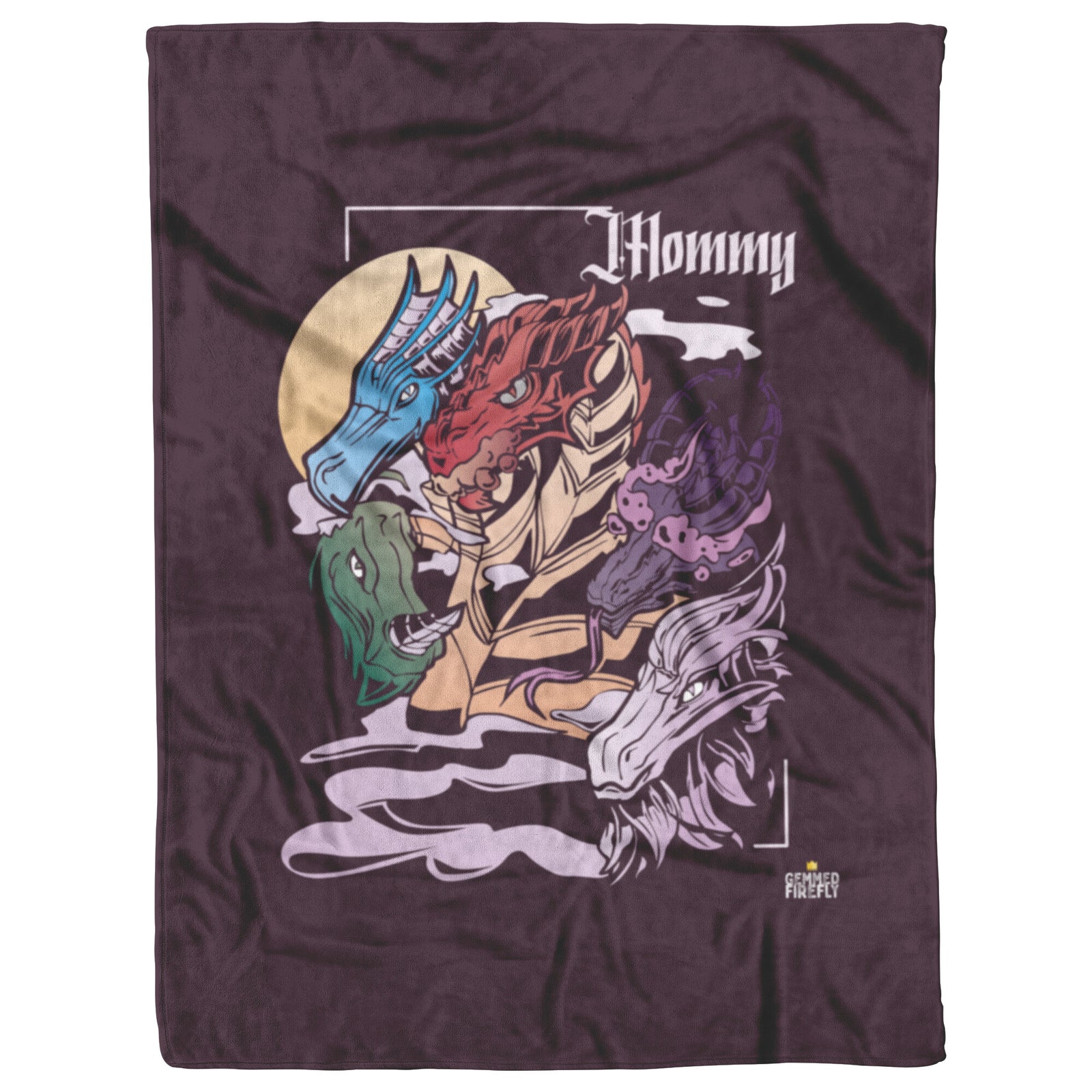 Dragon Mommy Blanket Blankets  - Gemmed Firefly