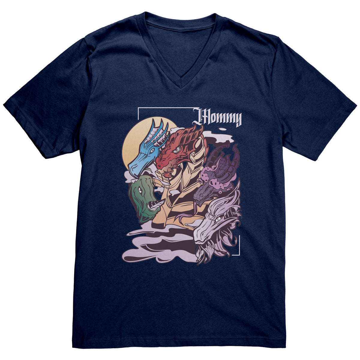 Dragon Mommy T-shirt  - Gemmed Firefly