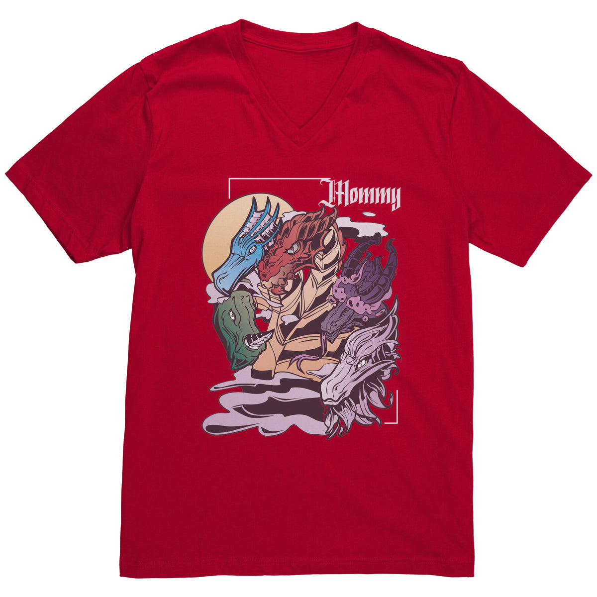 Dragon Mommy T-shirt  - Gemmed Firefly