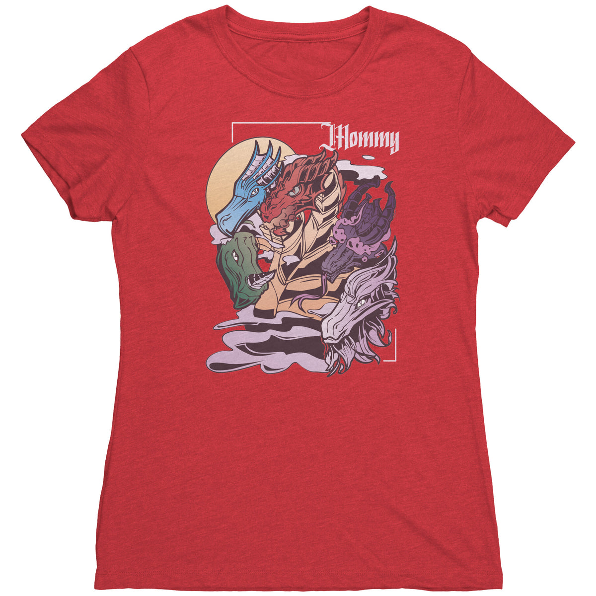 Dragon Mommy T-shirt  - Gemmed Firefly