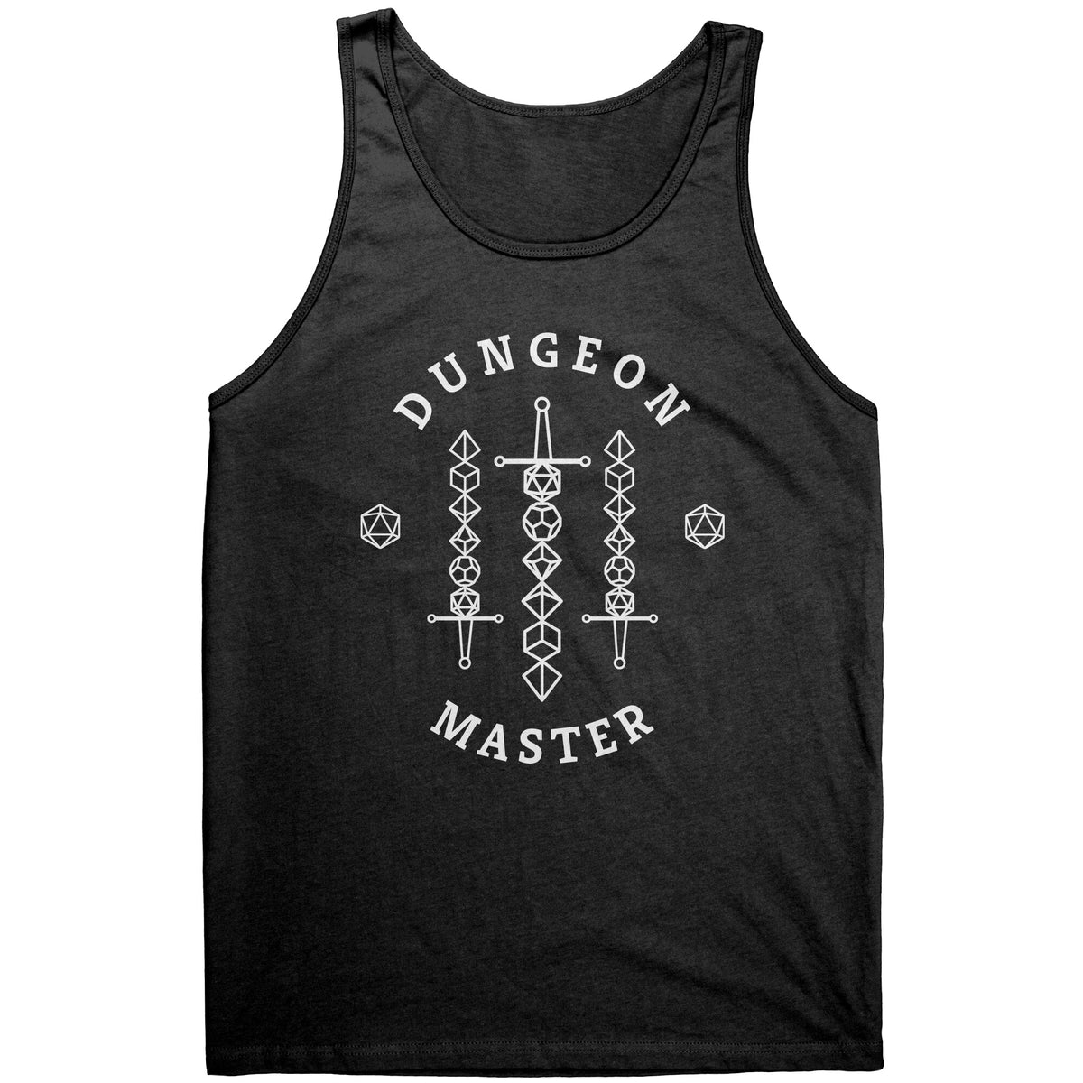 Dungeon Master Dice Sword Desire T-shirt  - Gemmed Firefly
