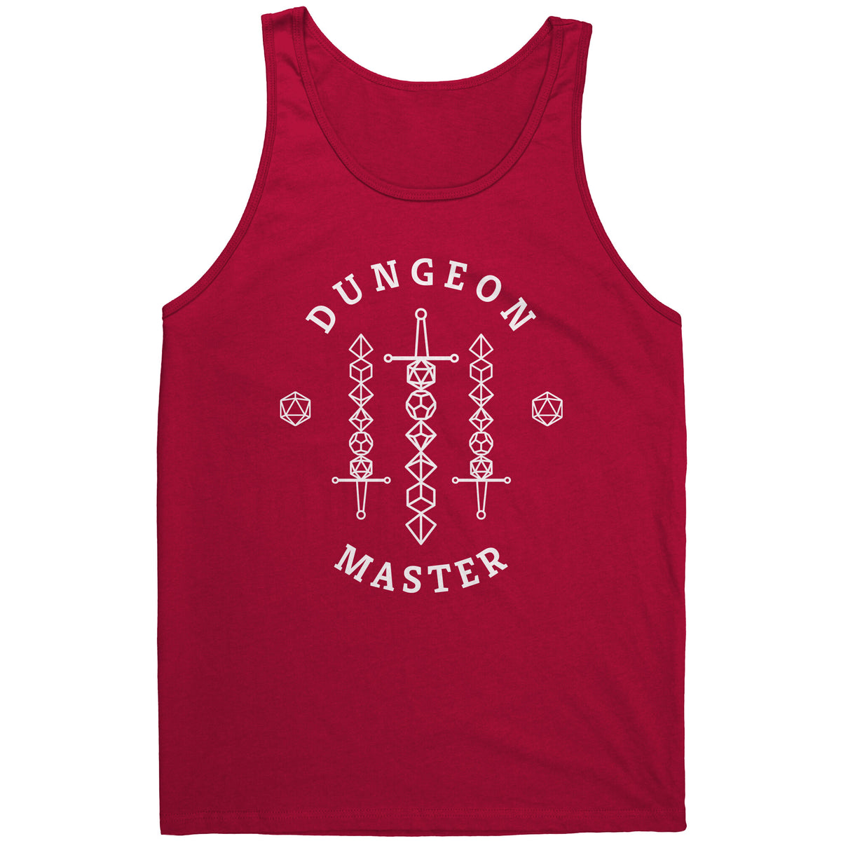 Dungeon Master Dice Sword Desire T-shirt  - Gemmed Firefly