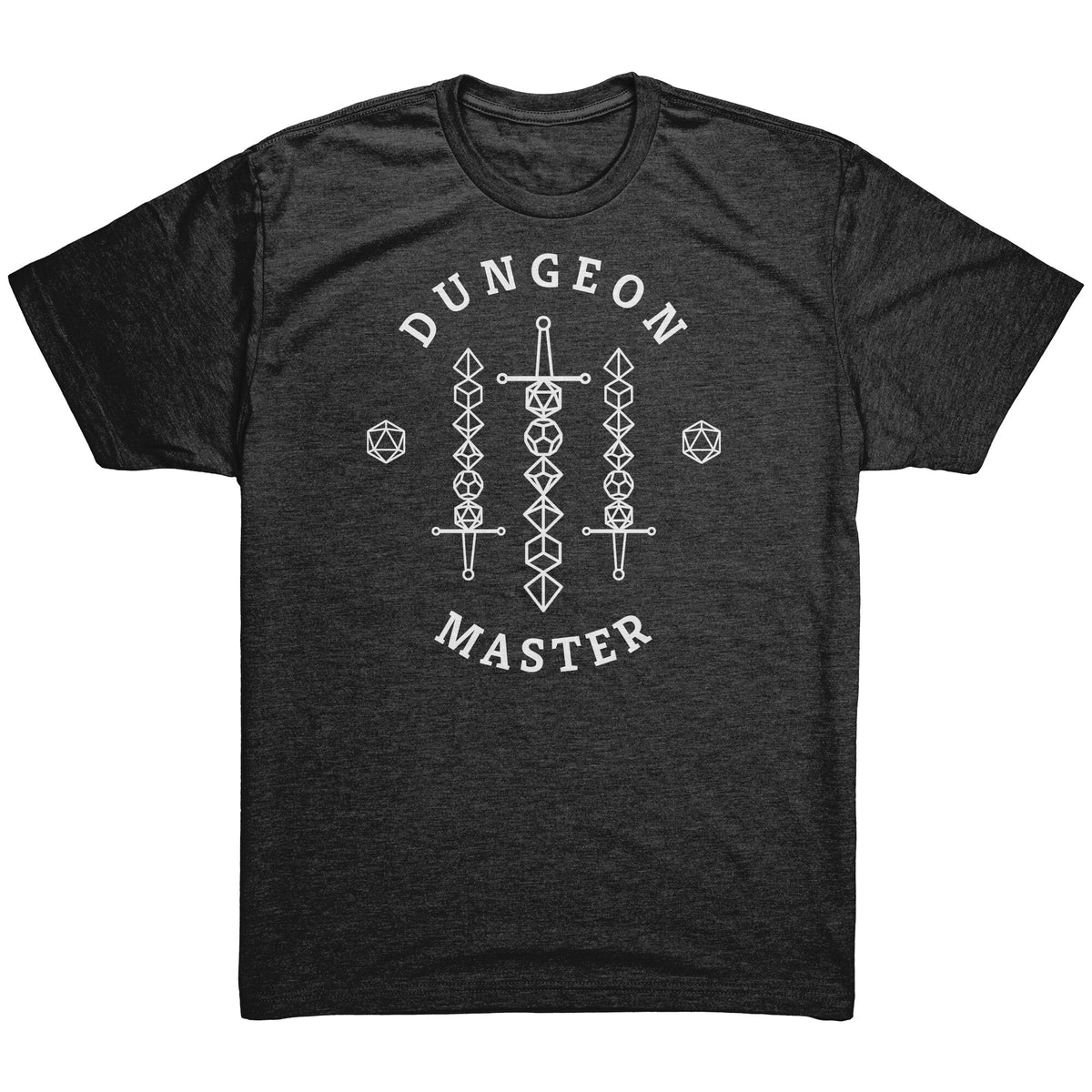 Dungeon Master Dice Sword Desire T-shirt  - Gemmed Firefly