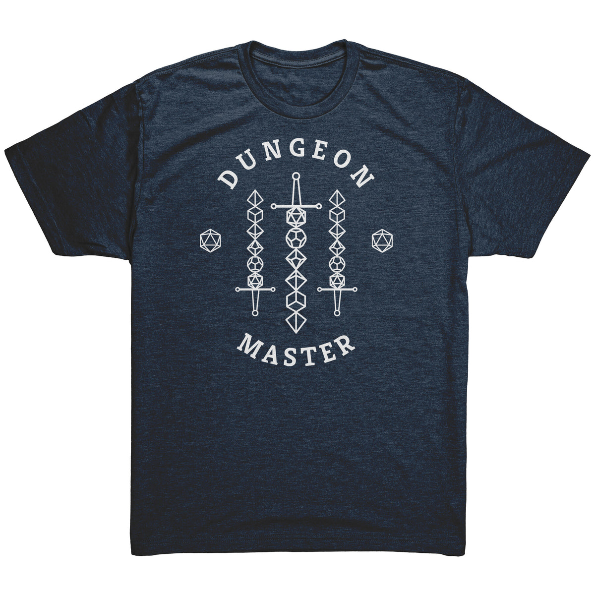 Dungeon Master Dice Sword Desire T-shirt  - Gemmed Firefly